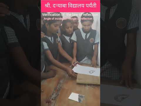 विद्यार्थी प्रॅक्टिकल करत असताना