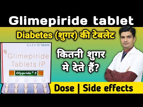 Metformin hydrochloride prolonged release and glimepiride ta...