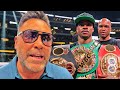 OSCAR DE LA HOYA REACTS TO ERROL SPENCE BEATDOWN OF UGAS; CALLS FOR SPENCE CRAWFORD FIGHT TO BE MADE