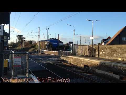 Irish Rail Dart EMU 8129 Arrives Sutton For Howth