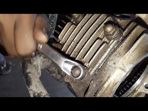 Hero splendor half engine fitting and cast ?....... Part .. 1