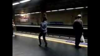 Um Louco no metro