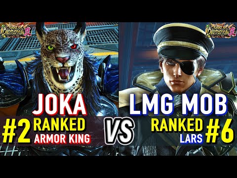 T8 🔥 JOKA (#2 Ranked Armor King) vs LMG MOB (#6 Ranked Lars) 🔥 Tekken 8 High Level Gameplay