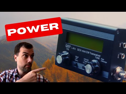 How to build a QCX Mini - Part 9 - Case Fitment, POWER, QSOs