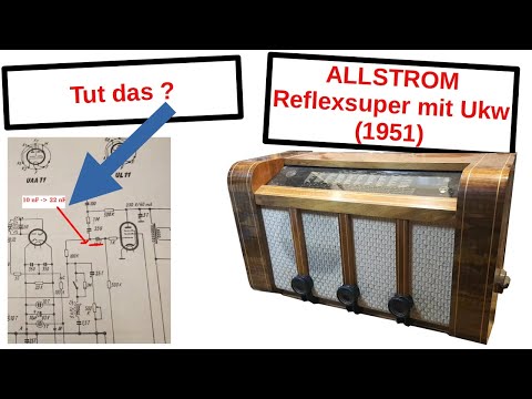 [205] UKW Empfang mit Trickschaltung und Allstromnetzteil - Blaupunkt LU770U