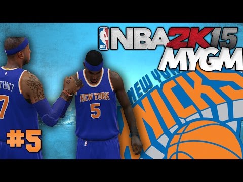 NBA 2K15 MyGM- Ep. 5: Carmelo Anthony Demands a Trade | Former #1 Pick Traded!