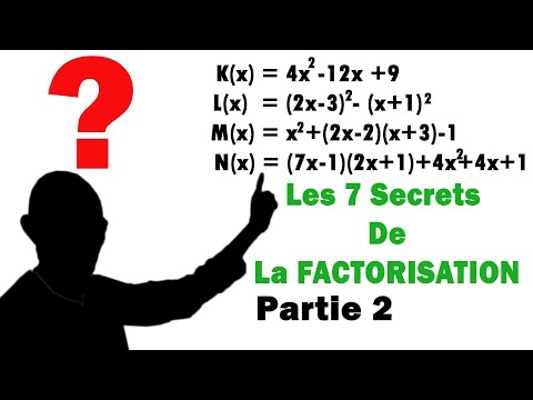 Learn to factor PART 2 - the 7 secrets of factoring with Monsieur Samb School Net