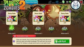 Dazey Chain Plant Of The Week Event (Plants vs Zombies 2)