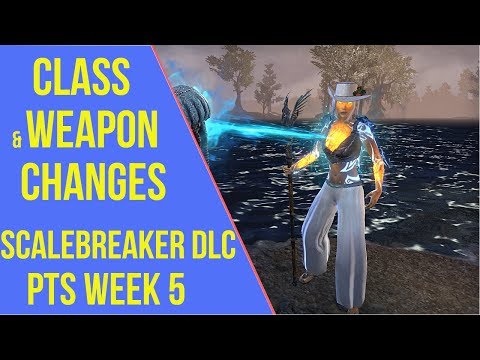 Scalebreaker Class Changes & Weapon Changes | ESO Scalebreaker PTS Week 5