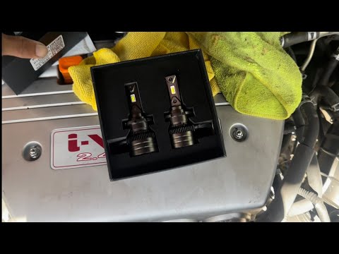 HID to LED conversion on my 06 acura tsx