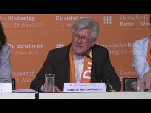 #dekt17 - Pressekonferenz Heinrich Bedford-Strohm zum Besuch Obamas beim Kirchentag