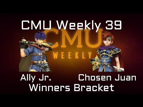 CMU Weekly 39 - Ally Jr. (Ike) vs. Chosen Juan (Roy/Mario)