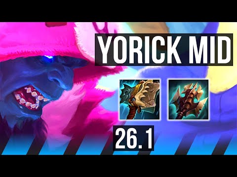 YORICK vs AKALI (MID) | First Strike | EUNE Master | 26.1