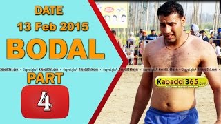 Bodal (hoshiarpur) Kabaddi Tournament 13 Feb 2015 Part 1 by Kabaddi365.com