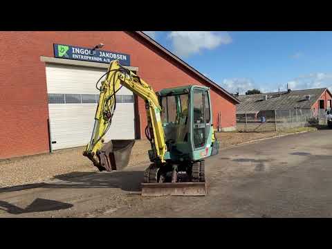 Video: Yanmar B25V minigravemaskine 1