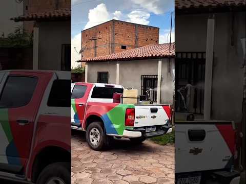 Carro Fumacê contra a dengue em Pindaré-Mirim - MA