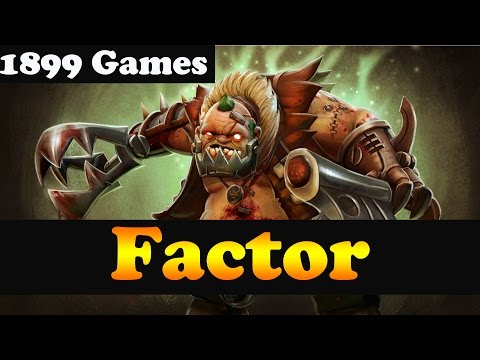 Dota 2 - Factor Top 21 Pudge in Dotabuff vol 15 - Ranked Match Gameplay
