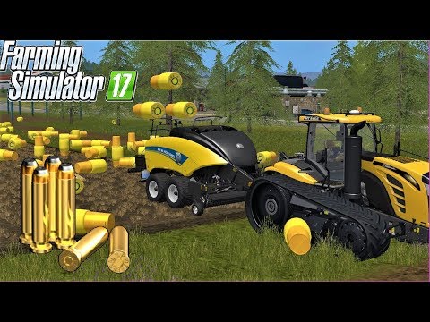 Farming Simulator 17 | BULLET BALING IN GOLDCREST VALLEY