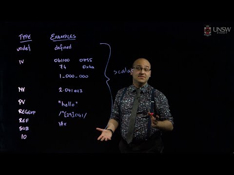 COMP2041/COMP9041 - Values and Variables in Perl