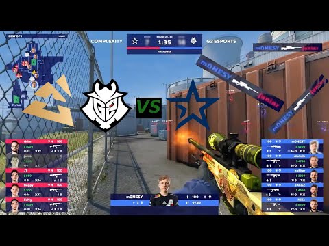 G2 vs Complexity! m0nesy first game in G2! BLAST Premier Spring Groups 2022! G2 vs Complexity
