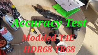 HDR Paintball Revolver .68 Cal T4E HDR 68 Shooting Demo