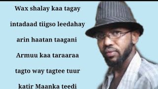 Abwaan weedhsame | maanso caqiiba oo ka hadlaysa sirta nolosha | taamiila lyrics