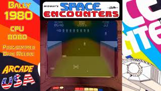 Space Encounters by Bally Midway 1980