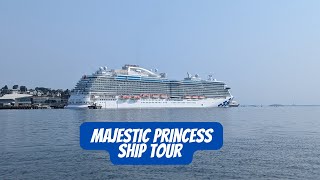 Majestic Princess Ship Tour 2025 | Full Cruise Ship Walkthrough & Mini Suite Review