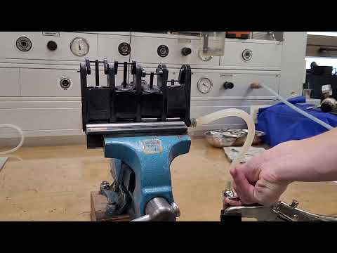 3D-Printed Oscillating Cylinder Engine - 4 Cylinder Inline