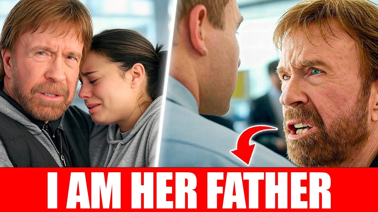 Airport staff kicked Maira Norris out, but regretted it when her father, Chuck Norris, arrived.