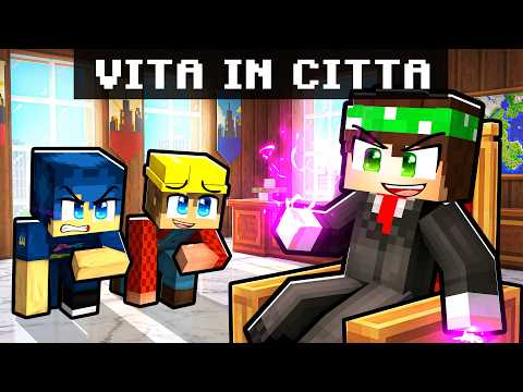 SONO DIVENTATO SINDACO nella VITA IN CITTÀ 1 REMAKE su MINECRAFT!