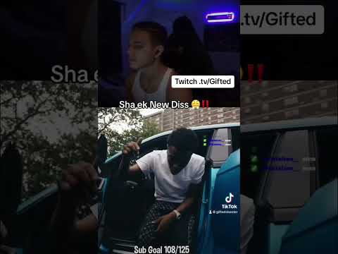 Sha Ek New Diss 😤‼️ #kaicenat #gta #gifted #liltjay #kai #funny #drillmusic #amp #gtarp #foryourpage