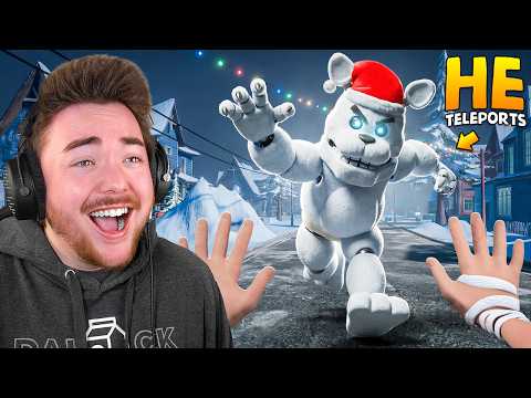 FAST FREDBEAR but its the new CHRISTMAS UPDATE... (he teleports)