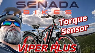 SENADA VIPER PLUS EBIKE REVIEW - Torque Sensor HILL CLIMB Test