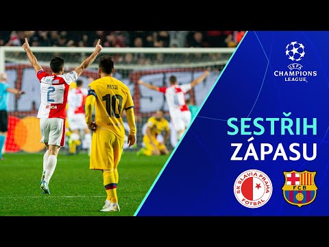 SESTŘIH UCL | Slavia - Barcelona 1:2