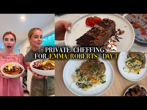 DITL as Emma Roberts' Private Chef!