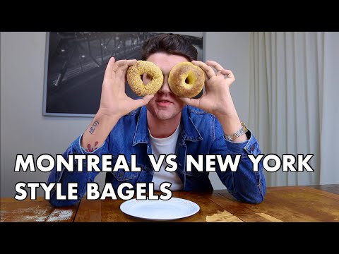 Montreal vs New York Style Bagels