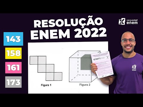 🔘Questão 143 - Caderno Azul | Geometria Espacial | MATEMÁTICA ENEM 2022