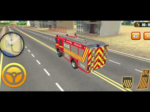 Fire Fighter Robot Transform Robot Truck - Emergency Rescue Simulator -  #1 Android Gameplay