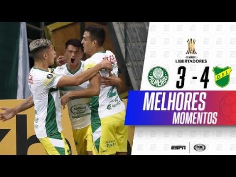 DERROTA NO ÚLTIMO MINUTO EM JOGO SENSACIONAL! Palmeiras 3 x 4 Defensa y Justicia na Liber...