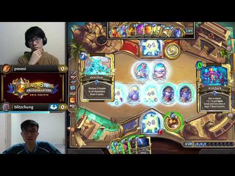 posesi vs blitzchung - Semifinal - Hearthstone Grandmasters Asia-Pacific 2020 Season 1 - Week 3
