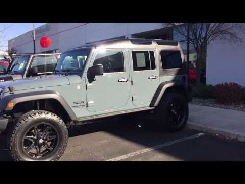 Dream 4x4 2014 Jeep Wrangler Unlimited Sport with Smittbilt Safari Hard Top