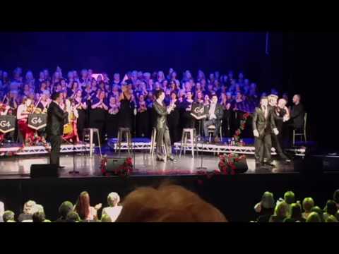 Rock Choir supporting G4 - You're the Voice