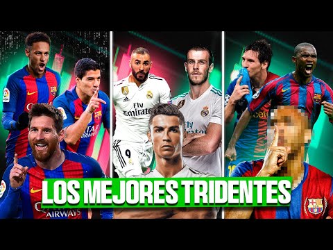 Los 9 MEJORES TRIDENTES de la HISTORIA según las estadísticas 💯🏆🏅
