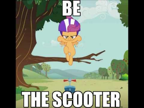 Chain Algorithm - Little Girl on a Scooter