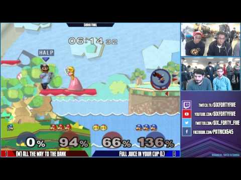 GB Jan 9, 2016 - SSBM Doubles - Grand Final - All the way to the bank vs Full juice in your cup