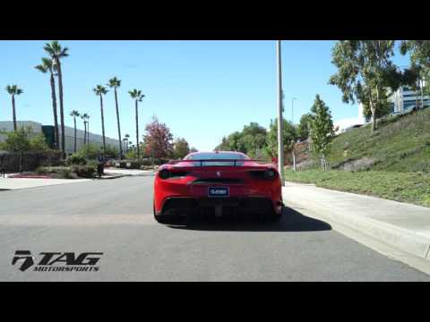Novitec Ferrari 488 Non-Valved Exhaust System + Cat Delete Replacement Pipes | TAG Motorsports