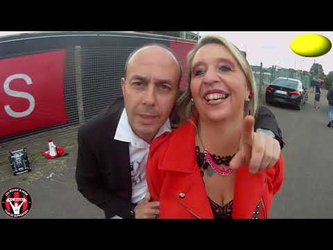 Les Rouge & Noir    RFC Seraing   Verre de l'amitié