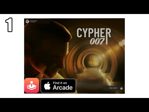 Cypher 007 Playthrough Part 1 (Prologue) - Apple Arcade Game Showcase