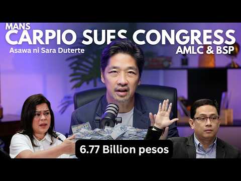 BREAKING NEWS - VP SARA IMPEACHMENT: Mans Carpio sues Congress for 'Illegal Leaks'! May BASIS ba?